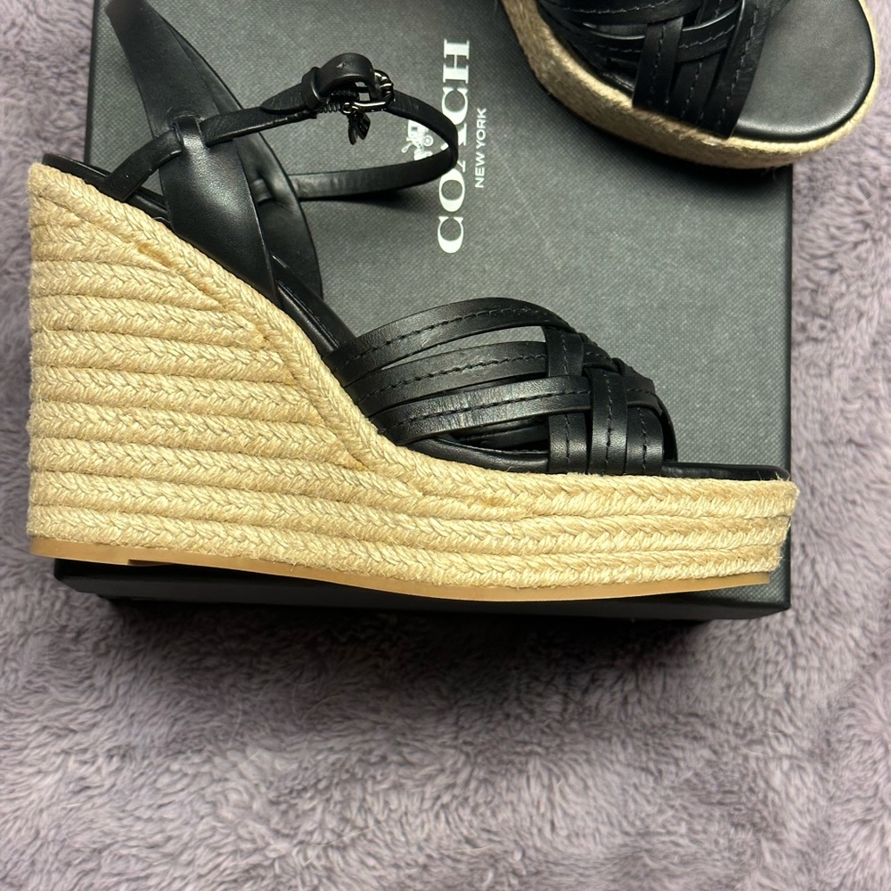 Coach Wedge Sandals - BNIB - Picture 4 of 8